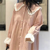 Dresses Women Trendy Korean Style Casual Loose Students Streetwear Solid High Waist Comfortable Elegant Simple All-match Ins