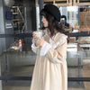 Dresses Women Trendy Korean Style Casual Loose Students Streetwear Solid High Waist Comfortable Elegant Simple All-match Ins