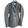 [EWQ] Korea 2022 Autumn Versatile Solid Color Slim Waist Notched Suit Coat Women Black Blazer Jacket Female 16R25