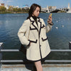 [EWQ] Korea Chic Temperament Blazer Women Autumn 2022 Spring Notched Loose Single Breasted Long Sleeve Suit Jacket 16E3076