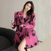[EWQ] Korea Chic Temperament Rose Red Blazer Women Autumn 2023 Notched Loose Double Breasted Split Long Sleeve Suit Jacket
