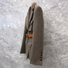 [EWQ] Korea Chic Temperament Solid Color Woolen Blazer Women Autumn 2022 Notched Loose Single Breasted Long Sleeve Suit Coat