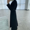 [EWQ] Women Autumn 2022 Notched Loose Single Breasted Slim Long Office Blazer Clothing Long Sleeve Suit Jacket No Belt 5E293