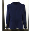 EXCELLENT QUALITY 2023 Stylish Classic Designer Blazer for Women Double Breasted Lion Buttons Blazer Jacket Plus Size S-3XL