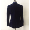 EXCELLENT QUALITY 2023 Stylish Classic Designer Blazer for Women Satin Shawl Collar Velvet Blazer Jacket