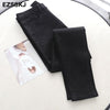 EZSSKJ  slim pencil Jeans Woman High Waist  trousers Denim Trousers Washed Denim harem Pants loose long Pants