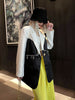 Early Spring Suit Jacket Women's European Station 2023 High-End Design Sense Niche Boyfriend Style Blazer Coat