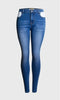 Elastic Spliced high waist jeans women Pencil Pants skinny jeans woman jean denim pants pantalones vaqueros mujer femme jeansy