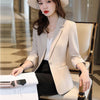 Elegant Blazers Womens Basic Outwear Single Breasted Solid Casual Daily Korean Style Office Lady Tops 2023