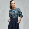 Elegant Dress 2022 Spring and Autumn Women O-neck 3/4 Sleeve Knee-length Dress Women Dress with Ruffles Office Dress Vestidos