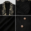 Elegant Office Blazer 2022 VONDA Women Printed Double Breasted Lapel Collar Suit Blazers Casual Long Sleeve Coats Veste Femme