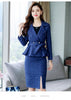 Elegant Skirt Suits Women 2023Autumn Winter Sashes Wool Blazer And Side Split Mini Pencil Skirts Suits Female Chic Sets