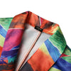 Elegant Women Blazer 2022 VONDA Vintage Lapel Collar Suit Blazer Sexy Long Sleeve Printed Casual Coats Female Veste Femme