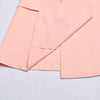 Elegant Women OL Skirts Spring Solid Color Long Sleeve Single Button Blazer Jacket Matching A Line High Waist Mini Skirts Suits