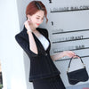 Elegant Women's Skirt Suit Set 2022 Autumn and Winter Casual  Ladies White Slim Blazer Jacket Skirt 2 piece Set