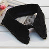 Elegant delicate water-soluble lace double-layer retro crochet lace thin belt buckle collar  apricot square collar sweater