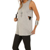 Women Tops Fashion Summer Long Tank Tops Brand Plus Size Casual Women Clothing Chic Active Lady Tops 6603