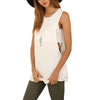 Women Tops Fashion Summer Long Tank Tops Brand Plus Size Casual Women Clothing Chic Active Lady Tops 6603