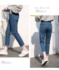Euro Style Classic Women High Waist Denim Jeans Vintage Slim Mom Style Jeans High Quality Denim Pants For