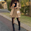 European And American Autumn Plus Size  Casual Suit Skirt Suit Two-piece For Woman 2023