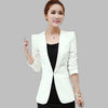 European Street Fashion Slim Blazer Women  Office Blazer Feminino Cardigan Female Jacket