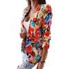 European and American printing spring jackets casual small suit