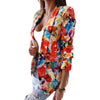 European and American printing spring jackets casual small suit