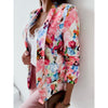 European and American printing spring jackets casual small suit