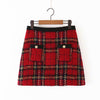 European and American tweed woolen various groups of casual suit jackets and skirt suits spring 2022 new