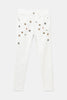 Exquisitely embroidered jeans in Spanish style