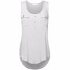 woman tanktop summer Pure color Polyester Women's Casual T-shirt O-neck Sleeveless Vest Sexy Loose Tank Tops Plus Size