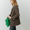 FSLE Classic Suit Jacket Women Autumn 2023 Office Lady Elegant Fashionable Casual Commuter Female Blazer Suit Solid Color