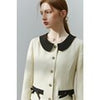 FSLE Short Ladies Temperament Coat Women Autumn Winter Celebrity Suit Skirt Elegant Commuter Female Design Sense Two-piece Set