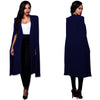 Factory white Women's Blazer Long Sleeve Lapel Cape Blazer Coat Casual Split Poncho OL Jacket Cloak Coat Women Blazer Suit