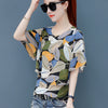 Fake Two Pieces Women's Blouses Ladies Tops Summer Short Sleeve Chiffon Blouse Shirt Floral Print Blusas Mujer Moda 2022