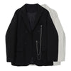 Fall 2022 women suit blazer womens jacket casual office lady work wear nice Chain Jackets woman female OL Solid BF