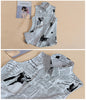 False Collar Lapel Blouse necktie collar White grey Fake collar Removable Detachable English newspaper printing shirt collar