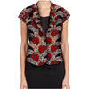 Fashion African Print Women Suit Jacket Africa Festive Ladies Short Sleeve Tailored Blazers For Party Cutomize Africa Clothing