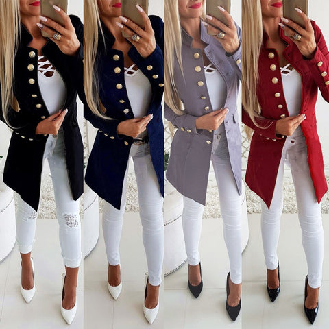 Autumn Women Blazers and Jackets Women's Suit 2022 Work Office Lady Suit Slim Business Female Blazer Coat Talever