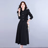 Blazer Skirt Set For Women 2023 Autumn  Suit Coat High Waist Skirt Professional Elegant Slim Two Piece T824
