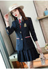 Blazer Women Business Suits Skirt and Jacket Sets Office Ladies Work Wear Uniform OL Styles