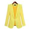 Fashion Blazer Women Suits Outerwear 2022 Autumn Women's Blazers White Fashion Ladies Suit Black Coat Female size s-5xl