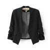 Fashion Blazers Women Suit Jacket 2022 New Spring Summer Pink Slim Short Colorful Blazer Feminino Lady Blaser Feminino Work Wear