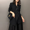 Brand Desinger Blazer Coat Black Office Lady Elegant Jacket Blazers Female Work Wear Casaco Feminino Woman Clothes