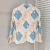 Cartoon Animal Print Design Brand Suit  Casual Lapel  Blazer Women Original Famous Jacket Unisex