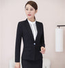 Fashion Casual Apricot Blazers Women Outerwear Jackets Elegant Ladies Business Clothes Female Office Uniform Styles