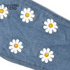 Chic Woman jeans high waisted 2022 Straight cute female denim long pants trousers vintage daisies printed women jeans