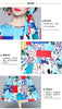 Design Spring Women Long Sleeve Print A-line Long Dresses Retro Polka dot Print Plaid Patchwork Big Swing Holiday Dress