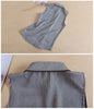 Detachable Accessories False Collar grey Lapel Blouse Top Women Clothes lady shirt sweater wild long fake collar