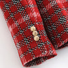 Double Breasted Plaid Blazers and Jackets Work Office Lady Autumn Women Suit Slim Business Female Blazer Coat Talever